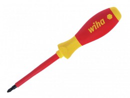 Wiha SoftFinish electric slimFix Screwdriver Pozidriv PZ2 x 100mm £11.99